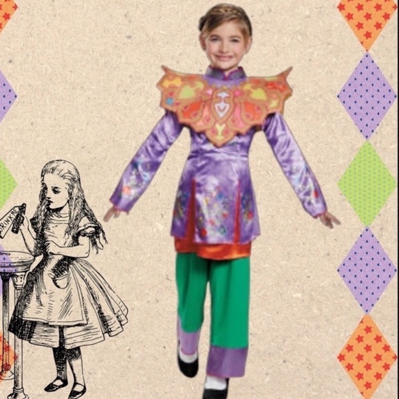 Alice Through the Looking Glass Costume Girls Large - Picture 2 of 9